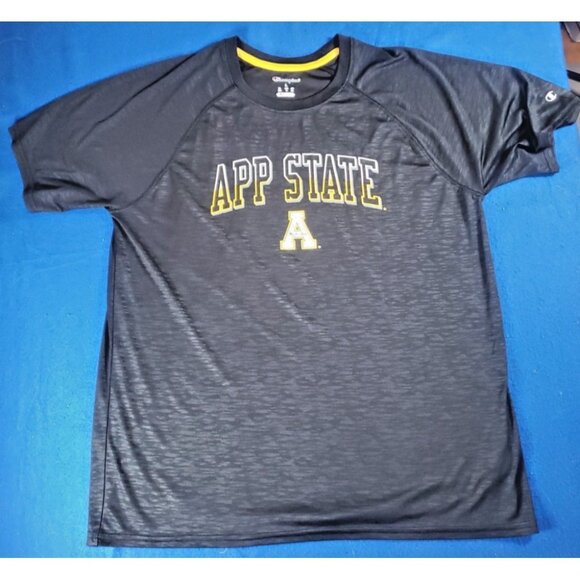 Appalachian State Football Mountaineers Champion T-Shirt Men's Size Large NEW - Picture 1 of 16